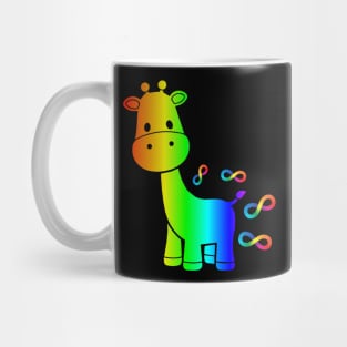 Giraffe Autism Acceptance Mug